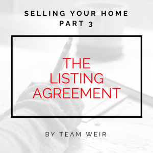 THE LISTING AGREEMENT
